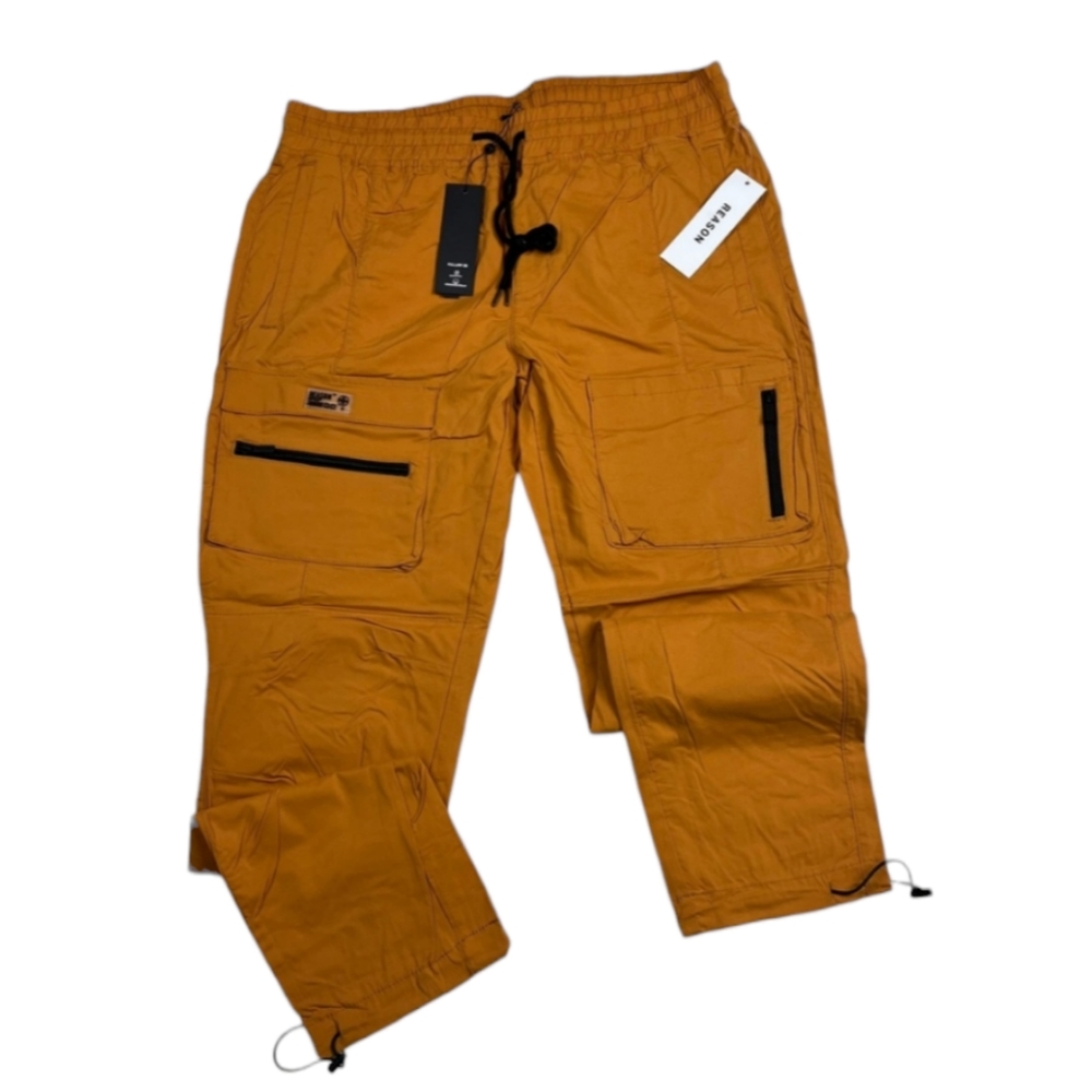 Reason Cargo Joggers In Timber - Picture 2 of 4